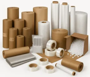 New Unused Packaging Materials